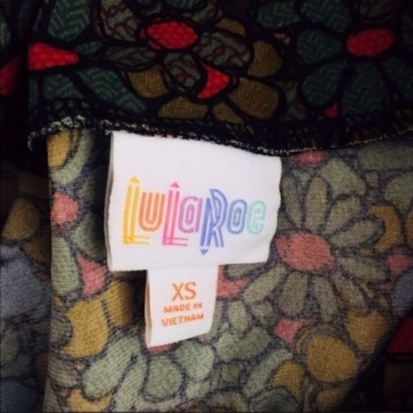 LulaRoe SZ XS Azure skirt - daisies - Picture 4 of 4